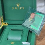 جعبه ساعت اوریجینال رولکس rolex قفل دار باز