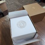 جعبه ساعت ورساچه versace اصل باکس بیرونی بسته