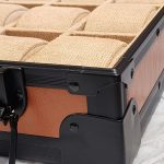 کیف نگهداری ساعت 18 خانه فلزی لبه