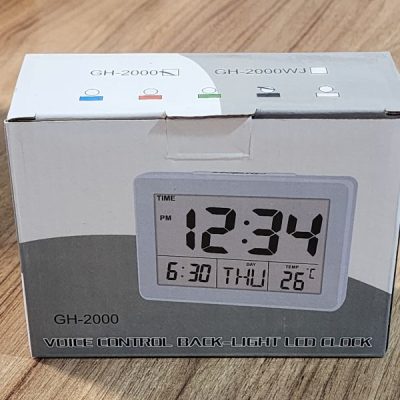 ساعت رومیزی دیجیتال مدل GH-2000 جعبه