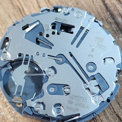 موتور ساعت مچی VK64A پشت موتور