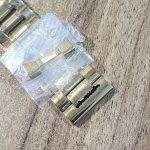 بند ساعت فلزی سربنددار طلائی شکل دو
