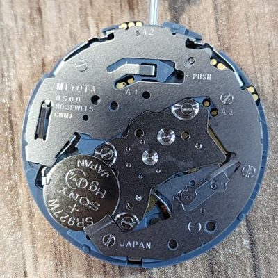 موتور ساعت مچی میوتا مدل os00 پشت