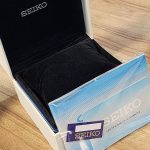 باکس اورجینال ساعت سیکو | seiko box با تمام متعلقات دو