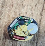 موتور ساعت k62 پشت