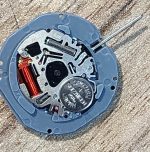 موتور ساعت مچی VJ33 از پشت