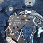 موتور ساعت VX9JE لیبل
