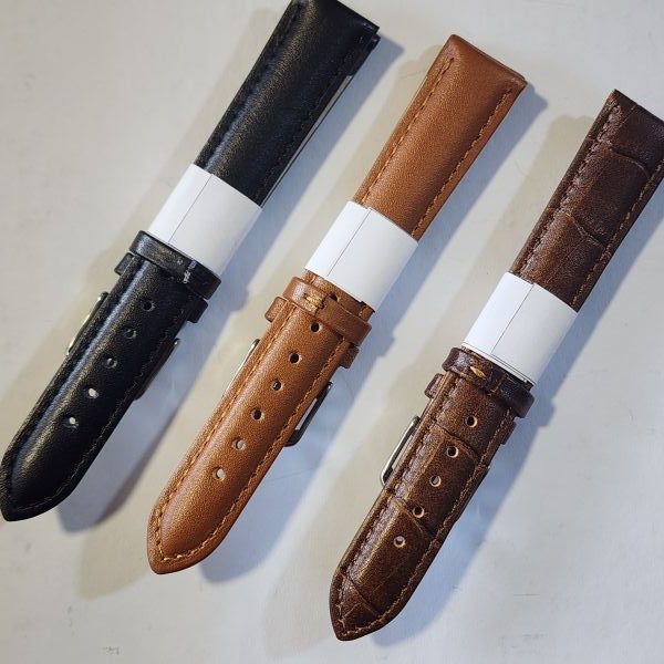 بند ساعت چرم ژنو شکل دو