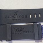 بند ساعت PU مدل Royal Oak Offshore مشکی طرح Audemars Piguet آرم