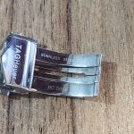 قفل بند ساعت تگ هویر مدل Deployant Clasp | قفل پروانه‌ای استیل TAG Heuer پشت